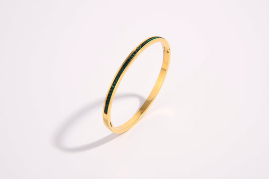 Green Gleam Bangle