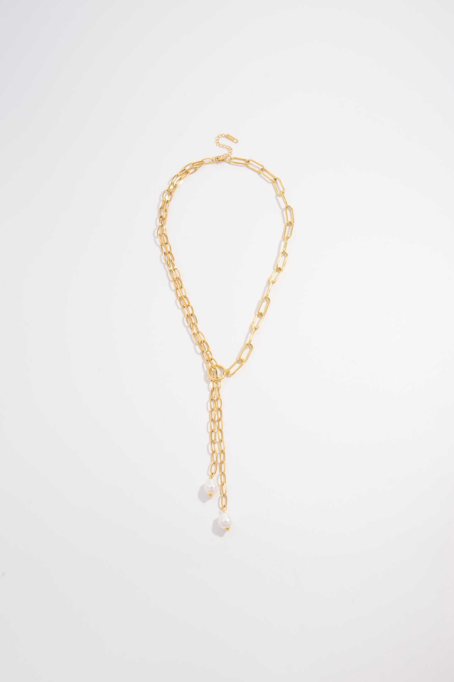 Y-Shape Pearl Necklace
