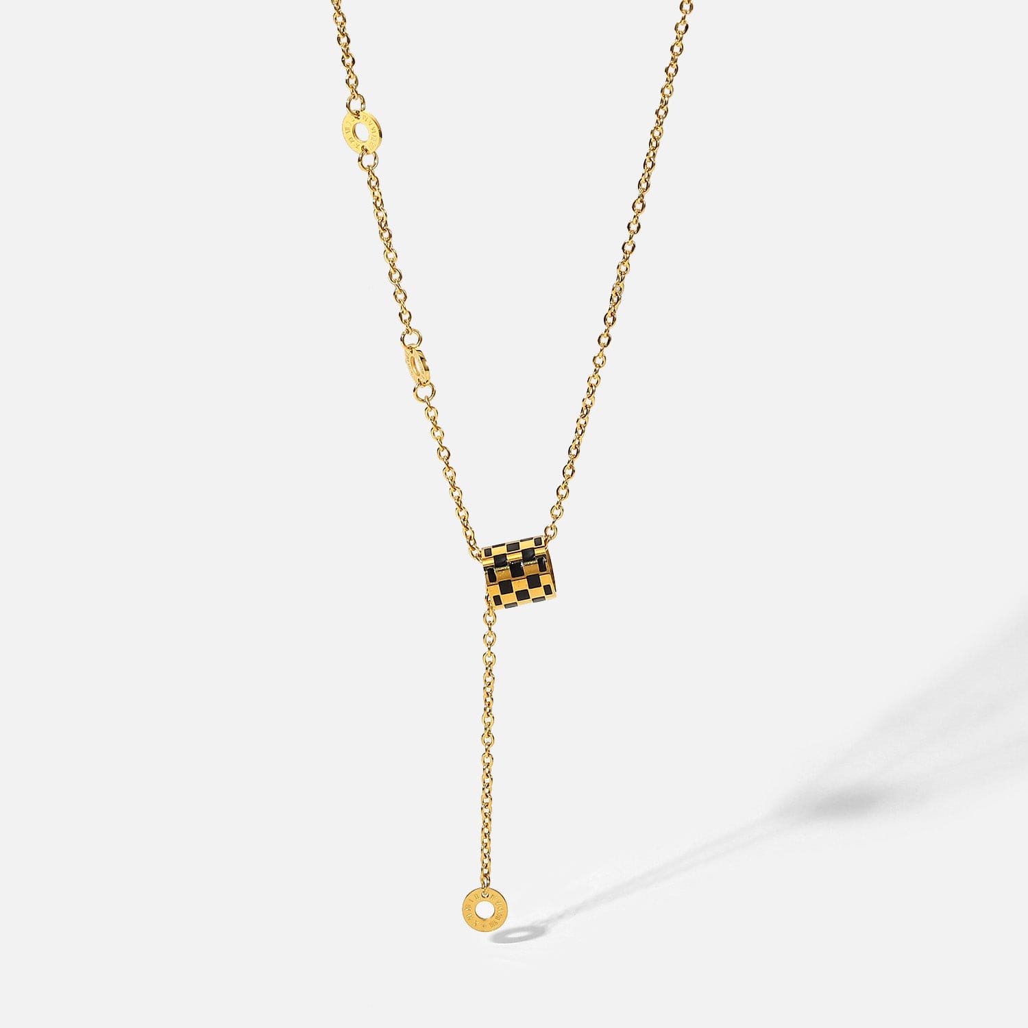 Modern Y-Shaped Pendant Necklace