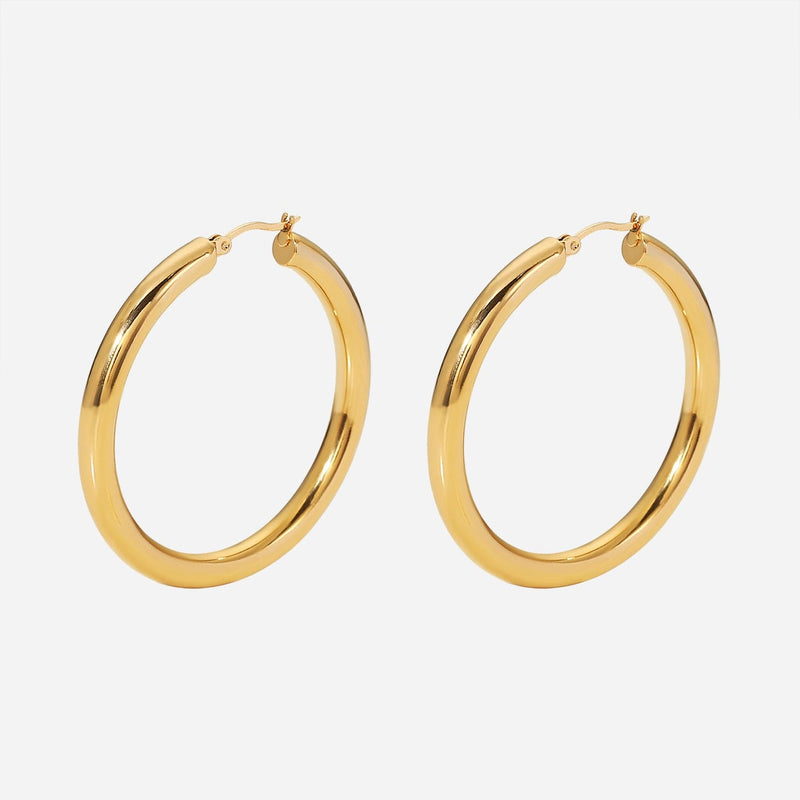 BoldBounce Hoop Earrings