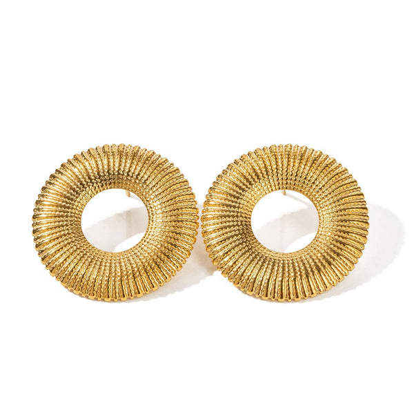 Circle Fringe Earrings
