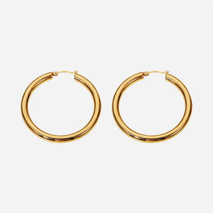 BoldBounce Hoop Earrings