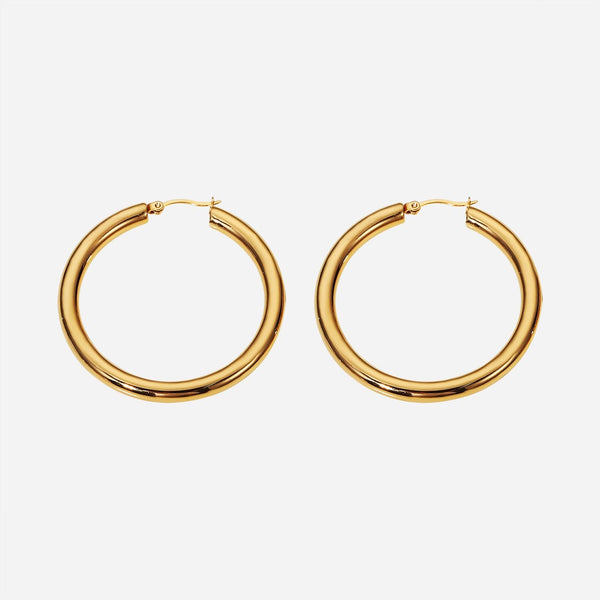 BoldBounce Hoop Earrings