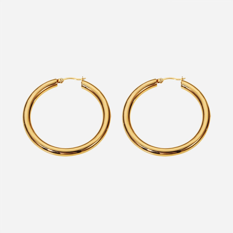 BoldBounce Hoop Earrings