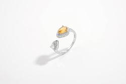 Citrine Radiance Ring