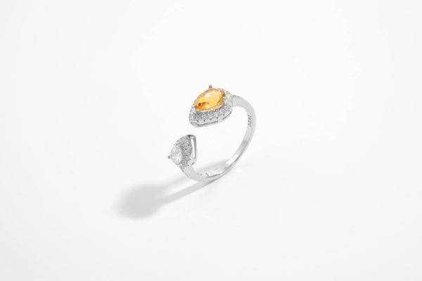 Citrine Radiance Ring