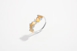 Citrine Glowstone Ring