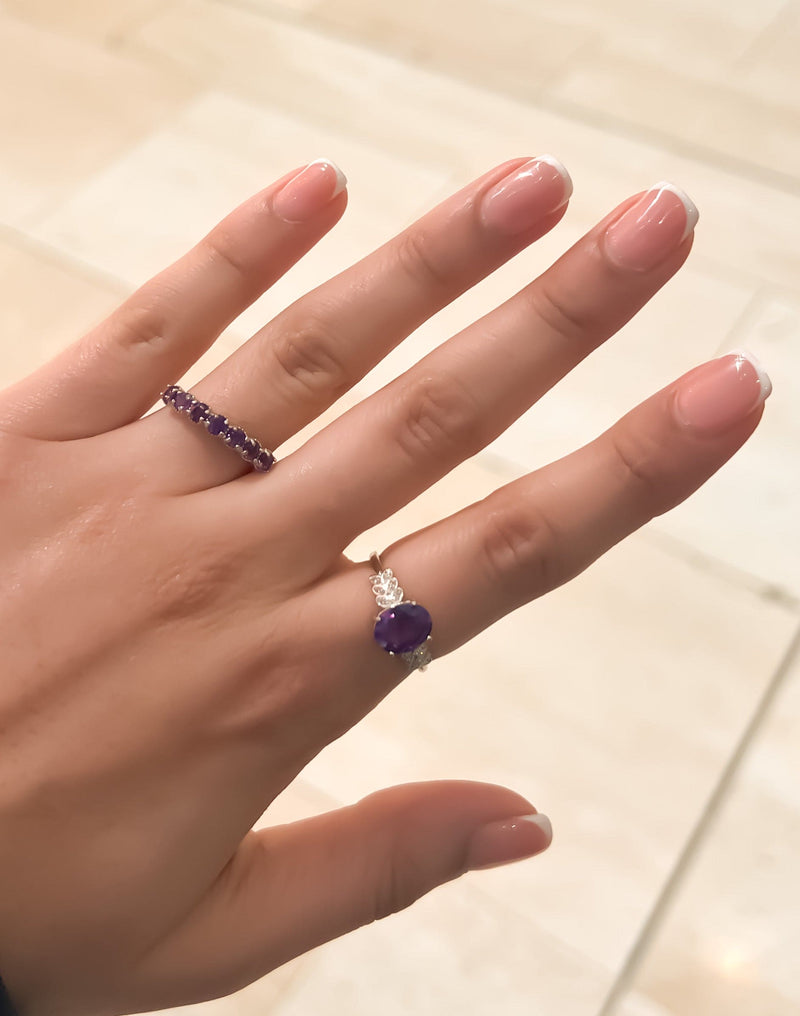 Twilight Amethyst Ring