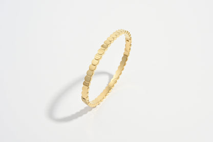 Golden Petal Bangle