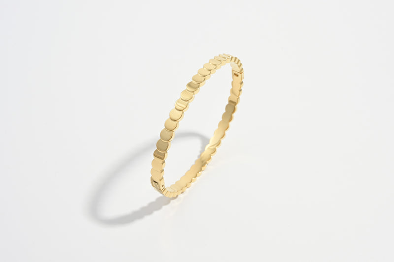 Golden Petal Bangle