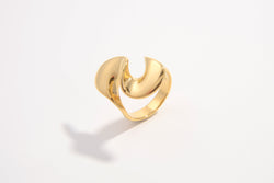 Gold Wave Ring