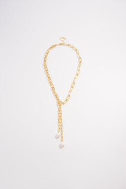 Y-Shape Pearl Necklace