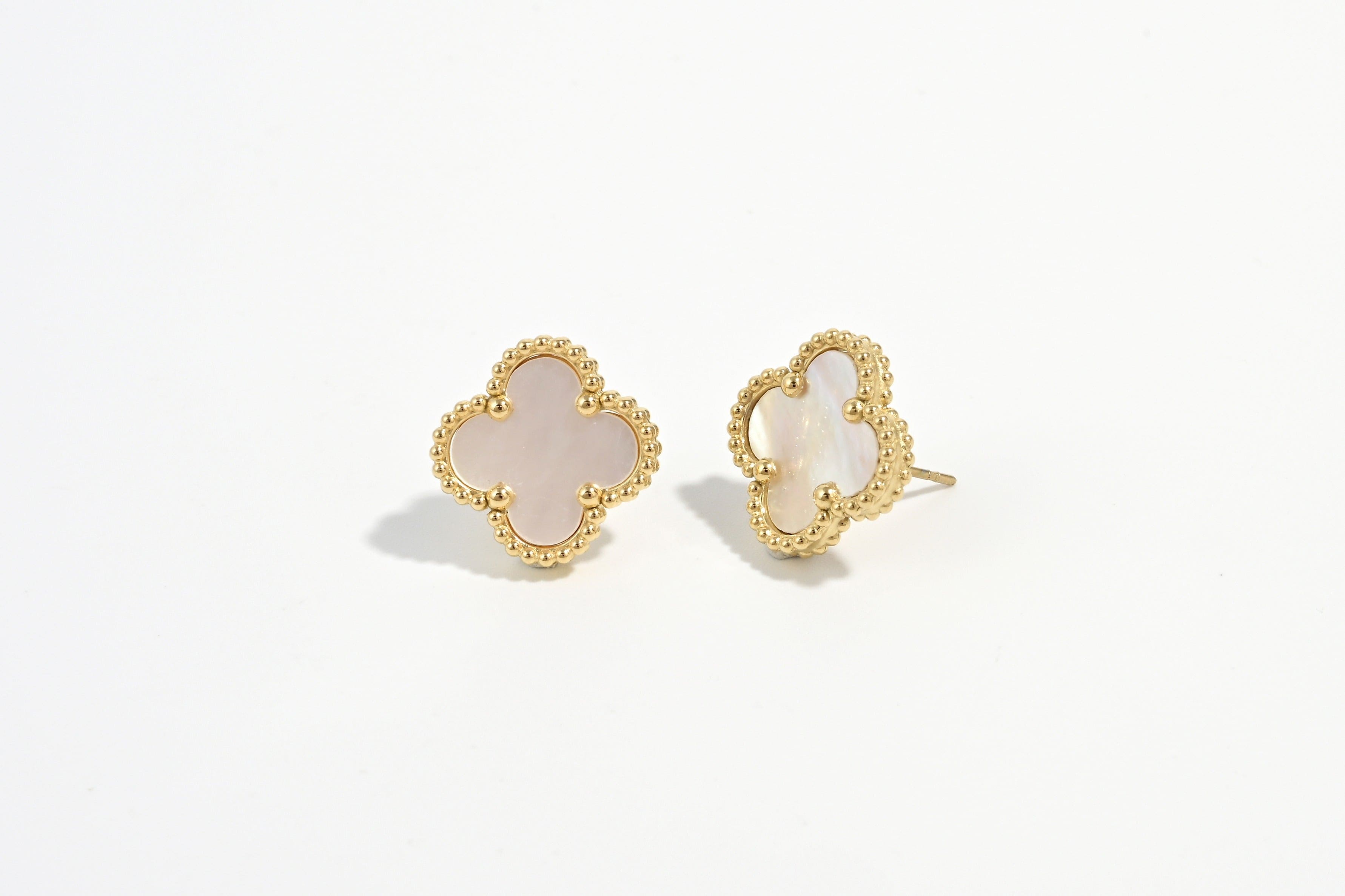 Pearl Clover Studs