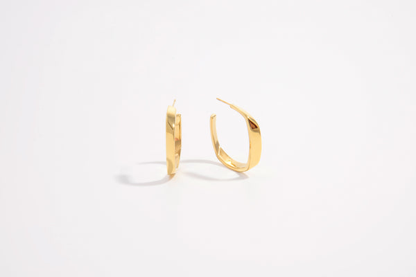 Irregular Hoop Earrings