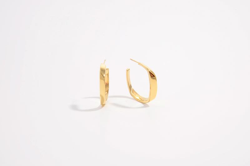 Irregular Hoop Earrings