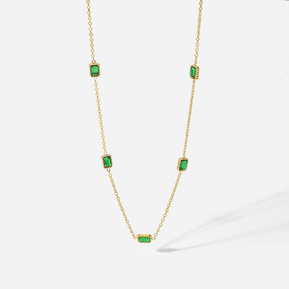 Zirconia Elegance Necklace