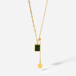 Radiant Square Pendant Necklace