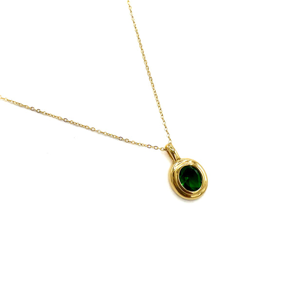 Verdant Green Necklace